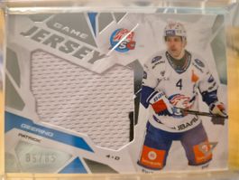 Patrick Geering - ZSC Lions - Game Jersey - 85/85