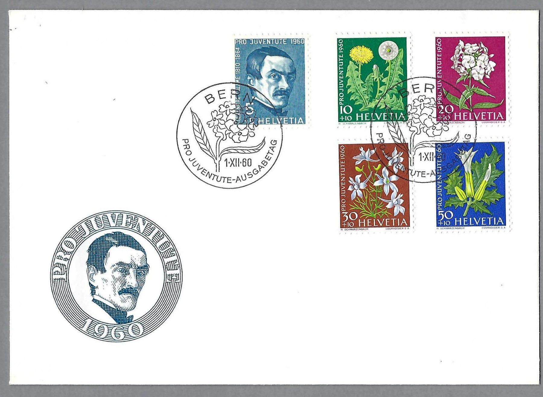 Tutti i francobolli: PJ, ILL. FDC 1960 – Usato da Pura venduto da ulisse1957