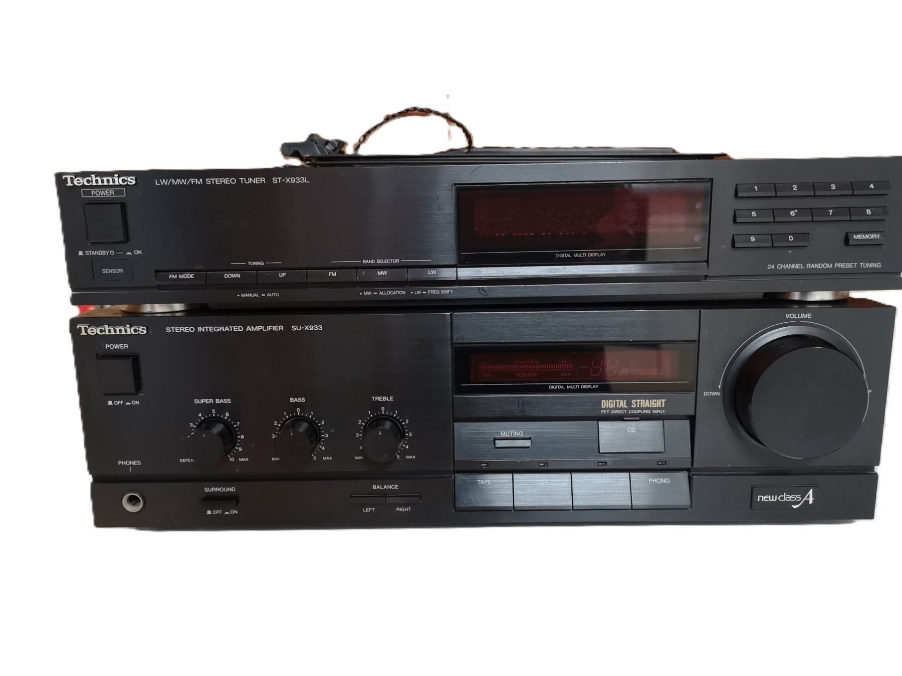 Technics Multimediaplayer & Streamer: Technics Stereo Tuner und Stereo Intergraded Amplifier – Gebraucht aus Meilen von m.sch.7