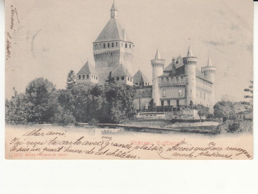 Cartoline postali: Vufflens 1901 – Usato da Bürglen TG venduto da StampGraf