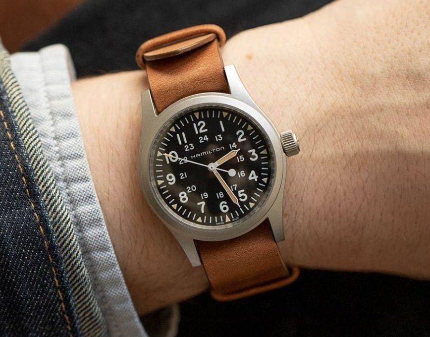 Hamilton Orologi: Hamilton Khaki Field New – Nuovo e nell'imballaggio originale da Verbier venduto da esdech 1