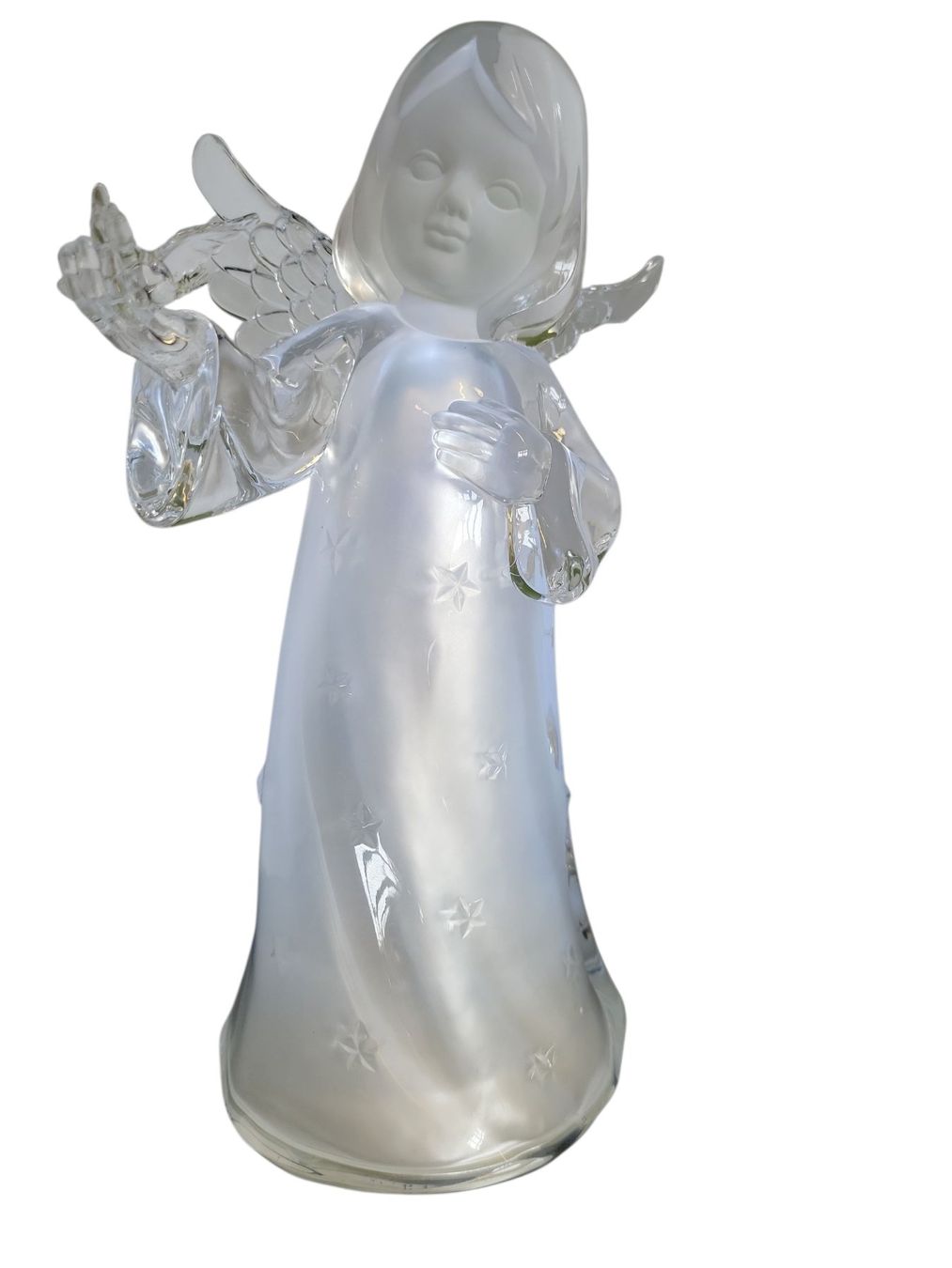 Figuren: LED-Engel, mit Taube in der Hand, ca.28cm hoch – Neu und originalverpackt aus Kaltbrunn von bue_xtg5 1