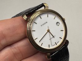 Edox Automatic Herrenuhr NOS ETA 2892-2 Vintage