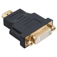 Vergoldeter HDMI-19-Pin-Stecker auf DVI-24+1-Pin-Buchse