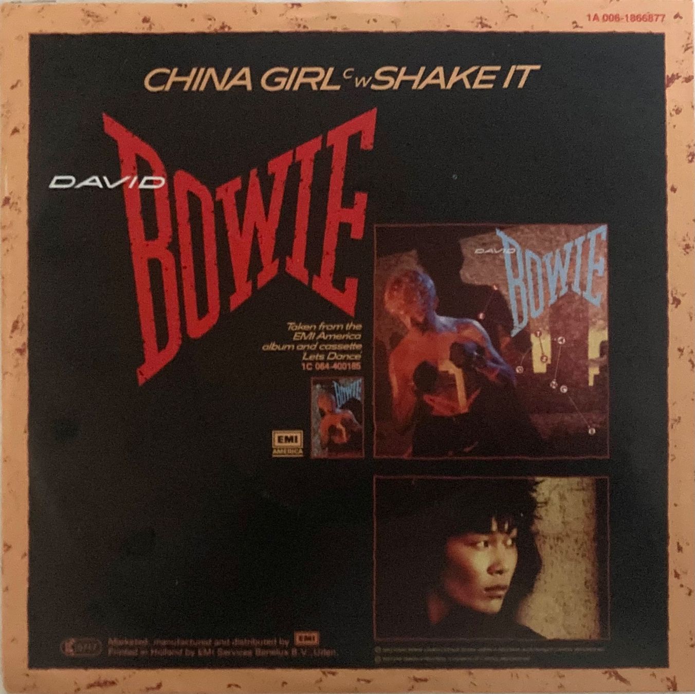 Dischi in vinile: DAVID BOWIE - CHINA GIRL – Usato da Poliez-Pittet venduto da Newtown-Records 1