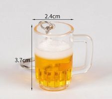 Biertassen-Schlüsselanhänger - Perfektes Geschenk für Bierli
