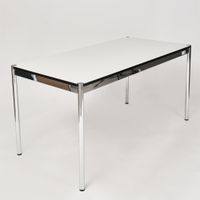 USM Haller Tisch 150x75 Kunstharz Perlgrau