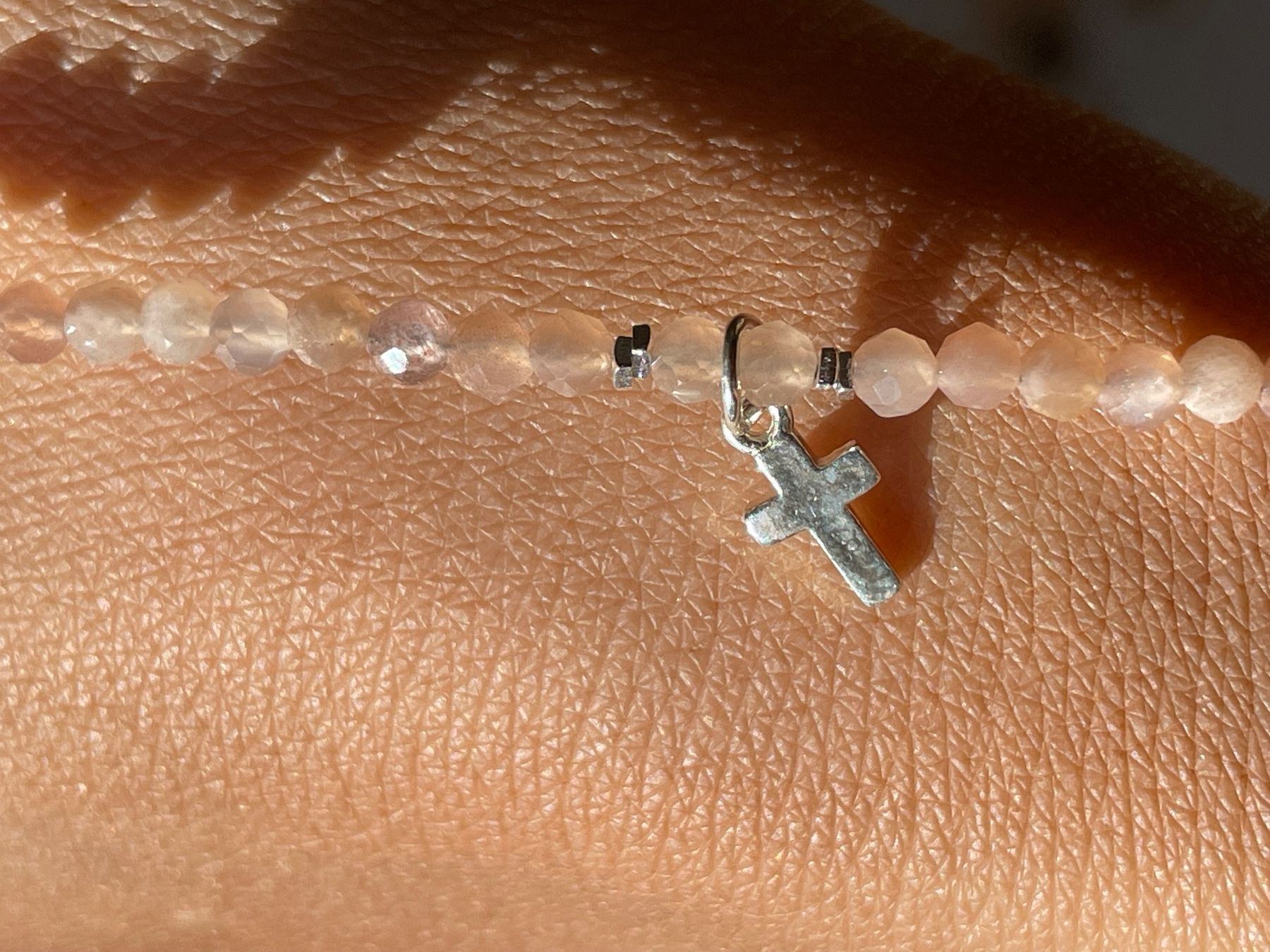 Catenine: S925 Natürlicher Edelstein Kette Sonnenstein – Nuovo e nell'imballaggio originale da Schiers venduto da sisikristall 4