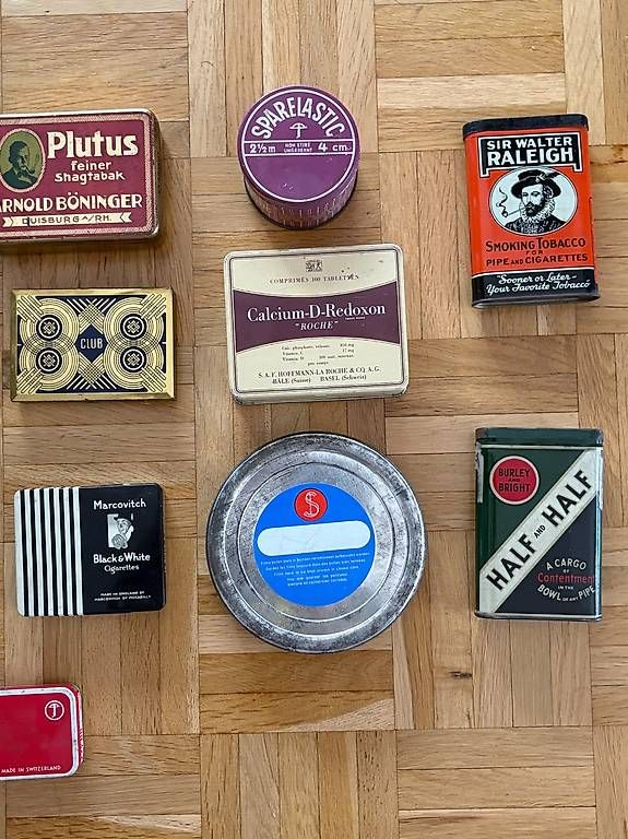 Tabacchi: 14 vieilles boîtes vides de collection – Usato da Genève venduto da Johnny345 2