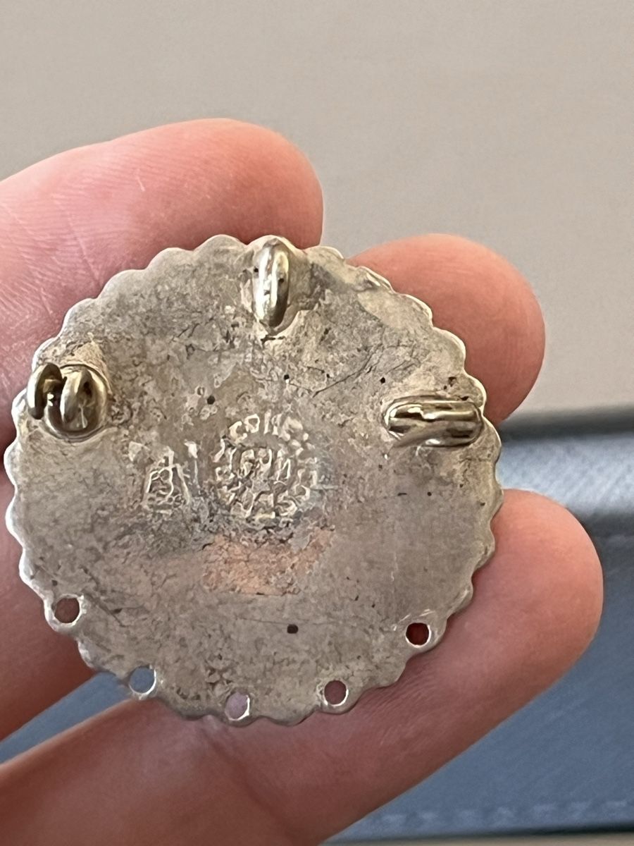 Spille & Fermagli: Brosche aus 925 Silber vermutlich aus Mexiko – Usato da Köniz venduto da mil_p 2