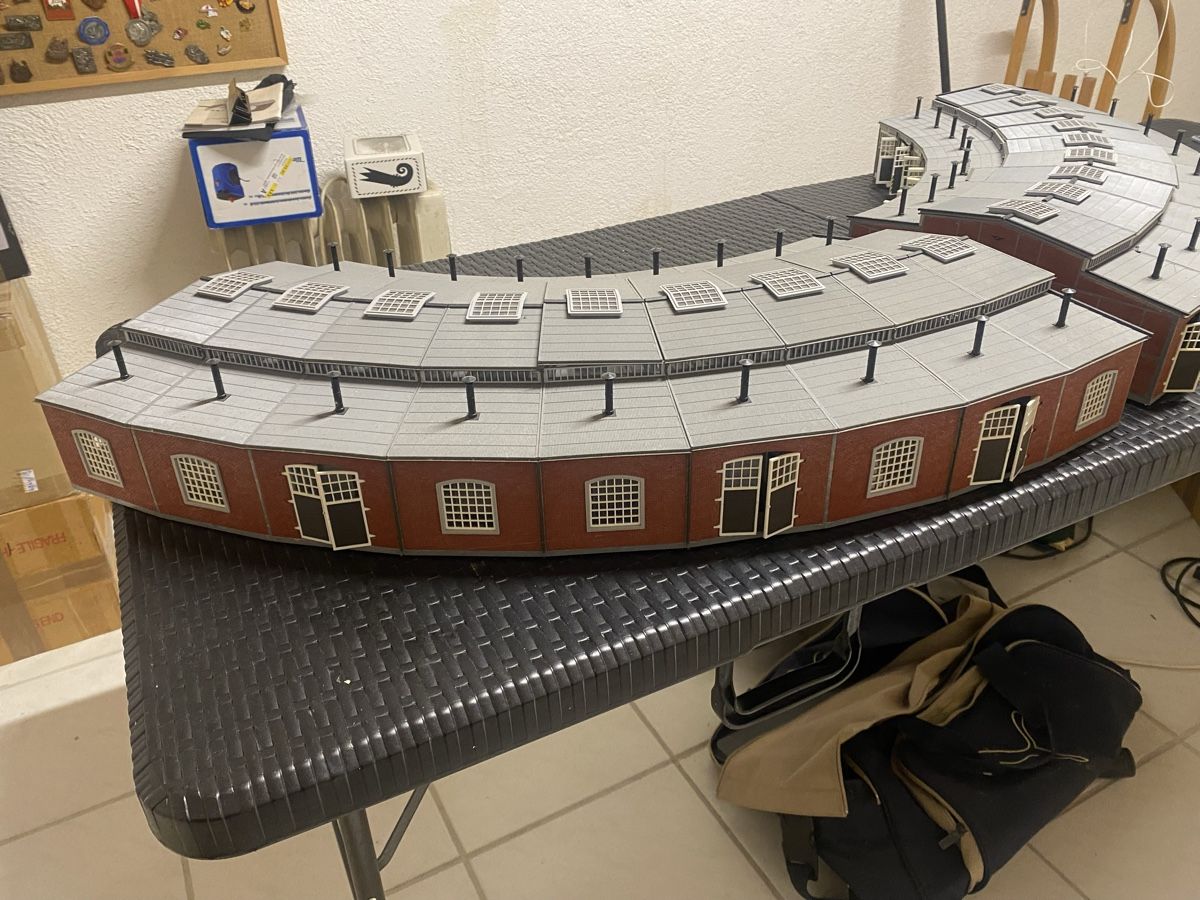 Faller Modelleisenbahnen: Ringlokschuppen H0 – Gebraucht aus Pratteln von Meydan01 3