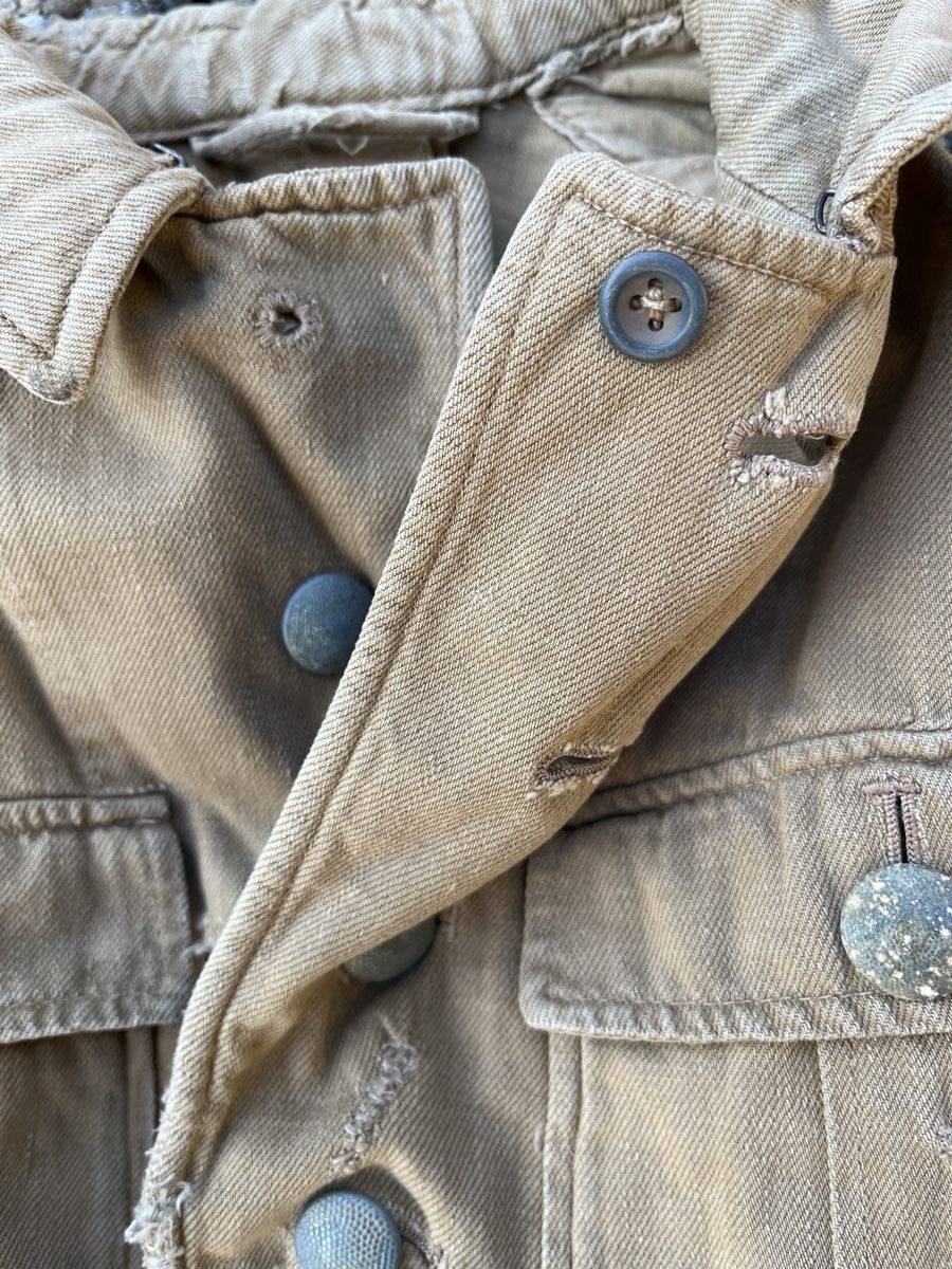 Uniformi: Tunique Luftwaffe Allemande Tropicale Afrika WW2 – Usato da Bellevue venduto da Belafer 1