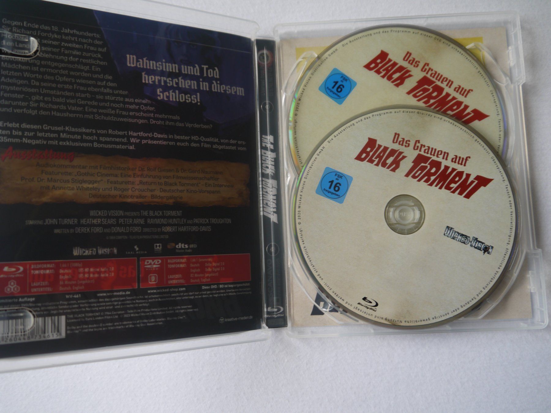 Alle DVDs: Das Grauen auf Black Torment-Blu Ray und DVD – Gebraucht aus Hagendorn von Blaf 2
