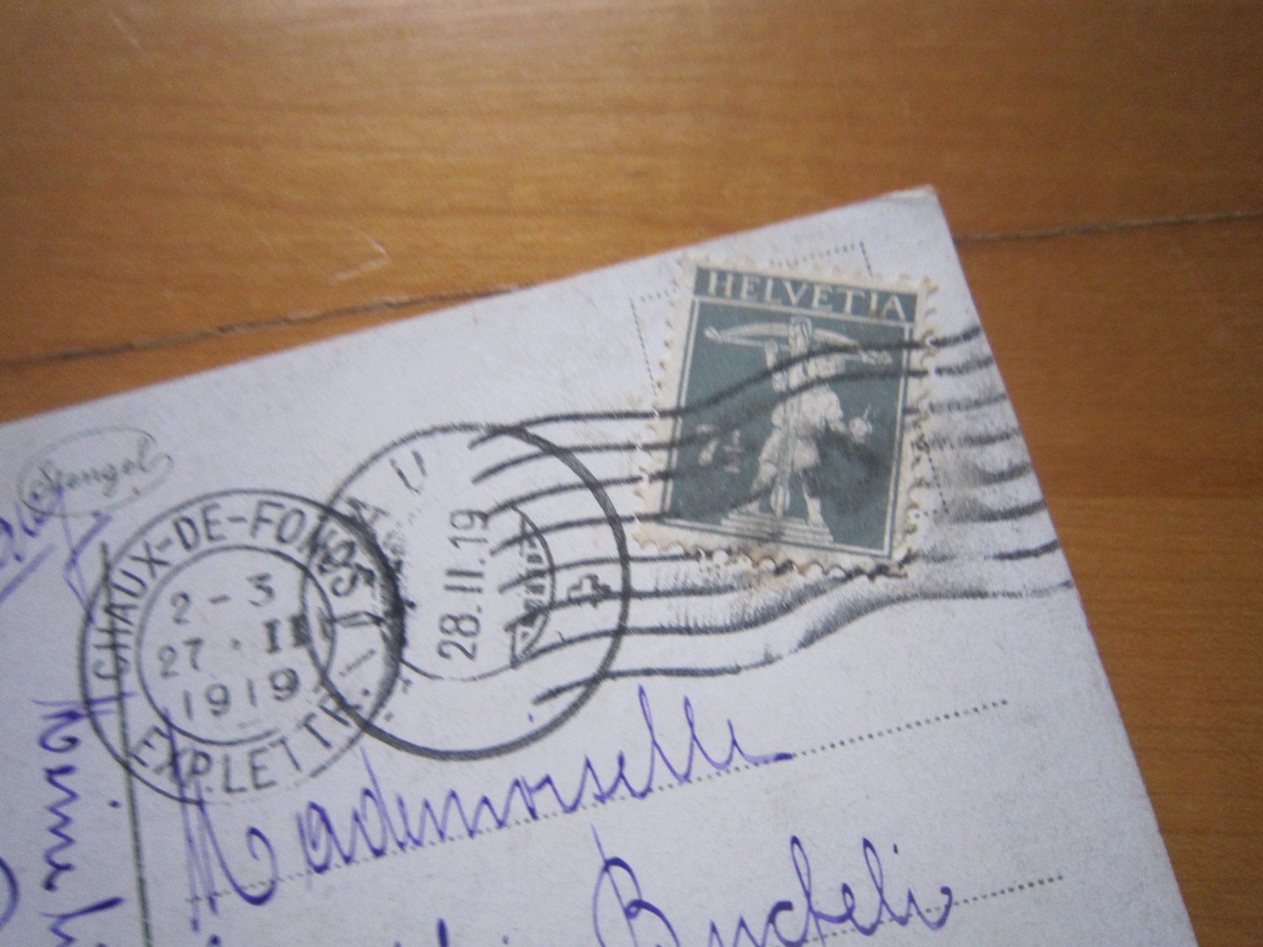 Cartoline postali: No 13 Postkarte die MElonenesser Morillo 1919 – Usato da Gordola venduto da Polentaefung 2
