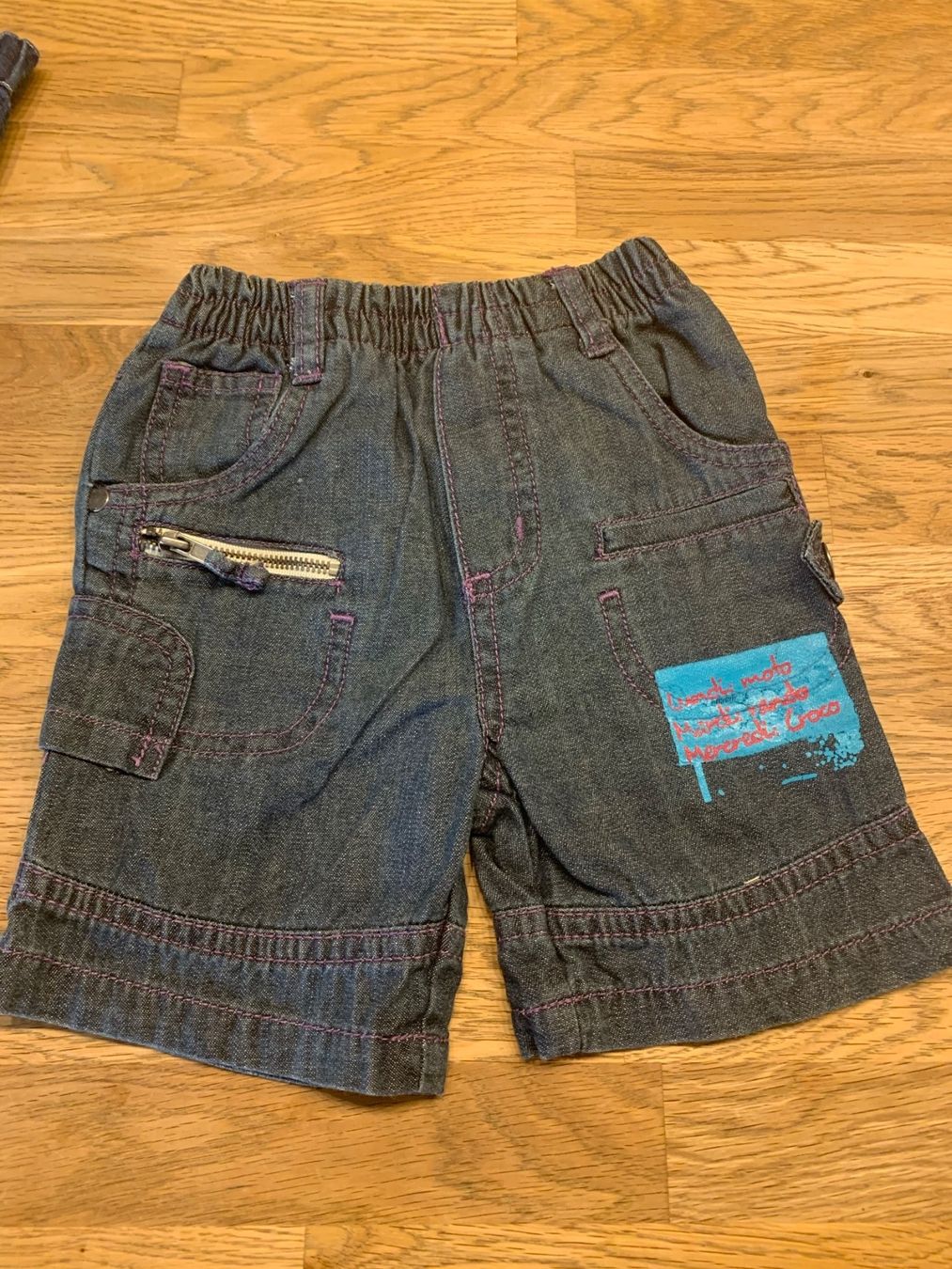 Pantaloni: Orchestra Jeansshorts Gr.74-80 – Usato da Oberdorf SO venduto da sa-na