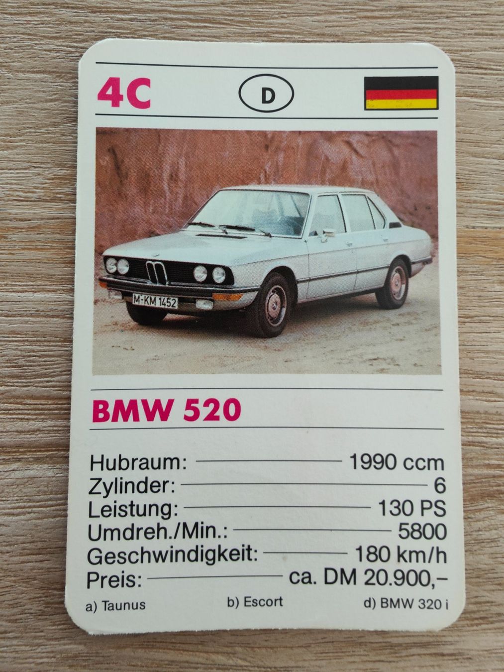 Spiele: Quartett Autos – Gebraucht aus Zuzwil SG von Atalanta75 2