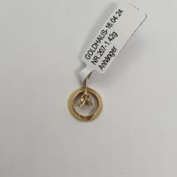 Echt 18K Gold - Diamant Anhänger