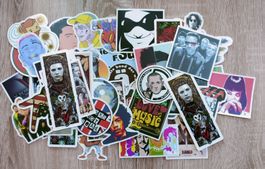 Aufkleber Sticker Music Art... 66 Stck