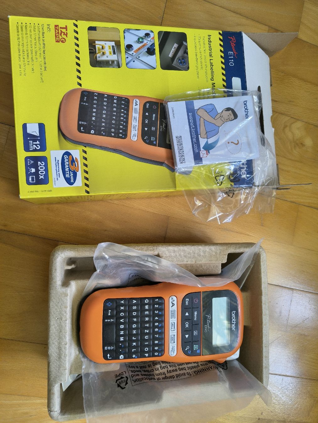 Brother Stampanti: Beschriftungsgerät Brother P- touch E110 – Nuovo (secondo la descrizione) da Remigen venduto da pu_s6ls