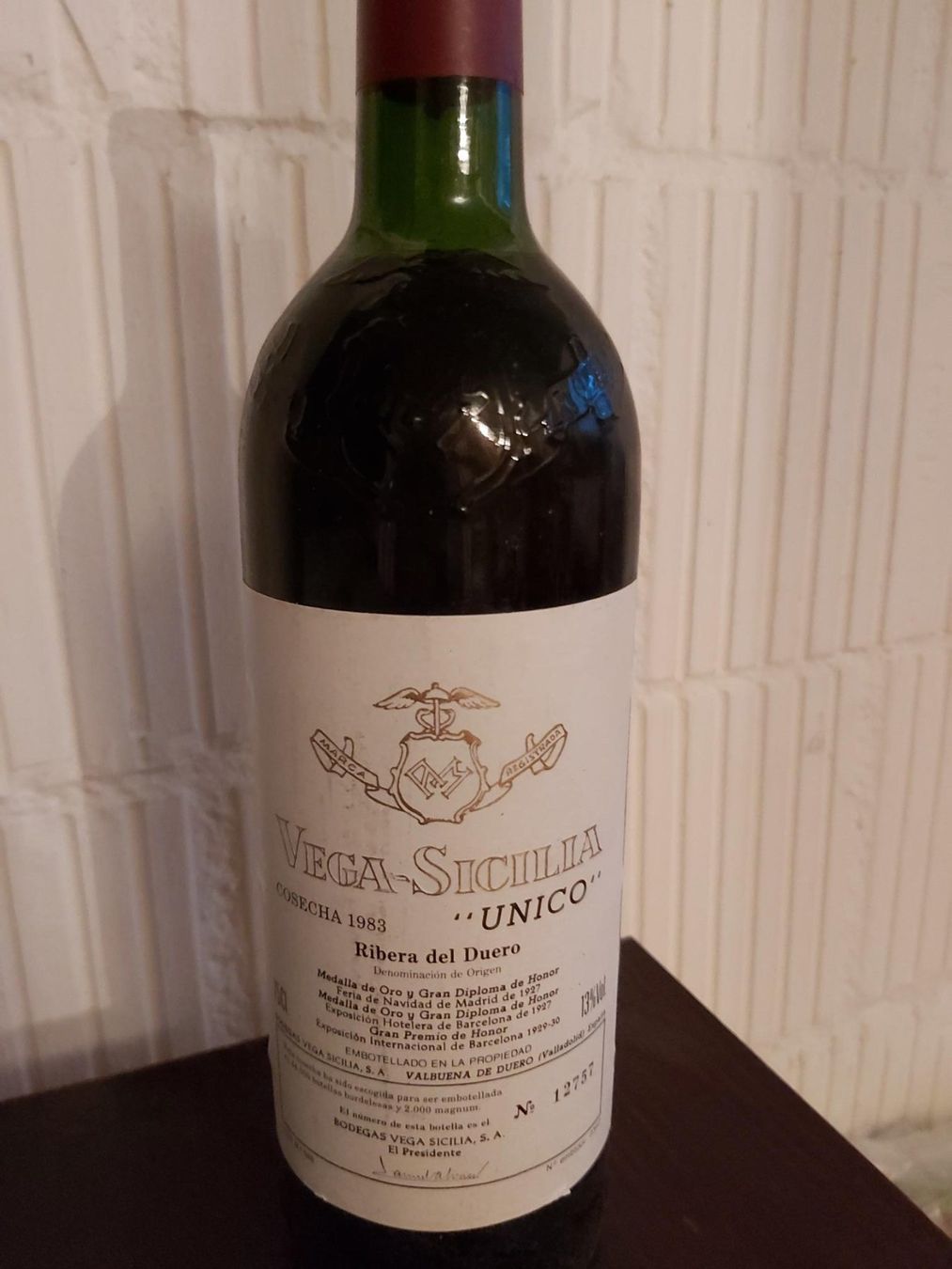 Vino: Vin Espagne Vega-Sicilia "Unico" 1983 – Nuovo e nell'imballaggio originale da fribourg venduto da sch_kx7n