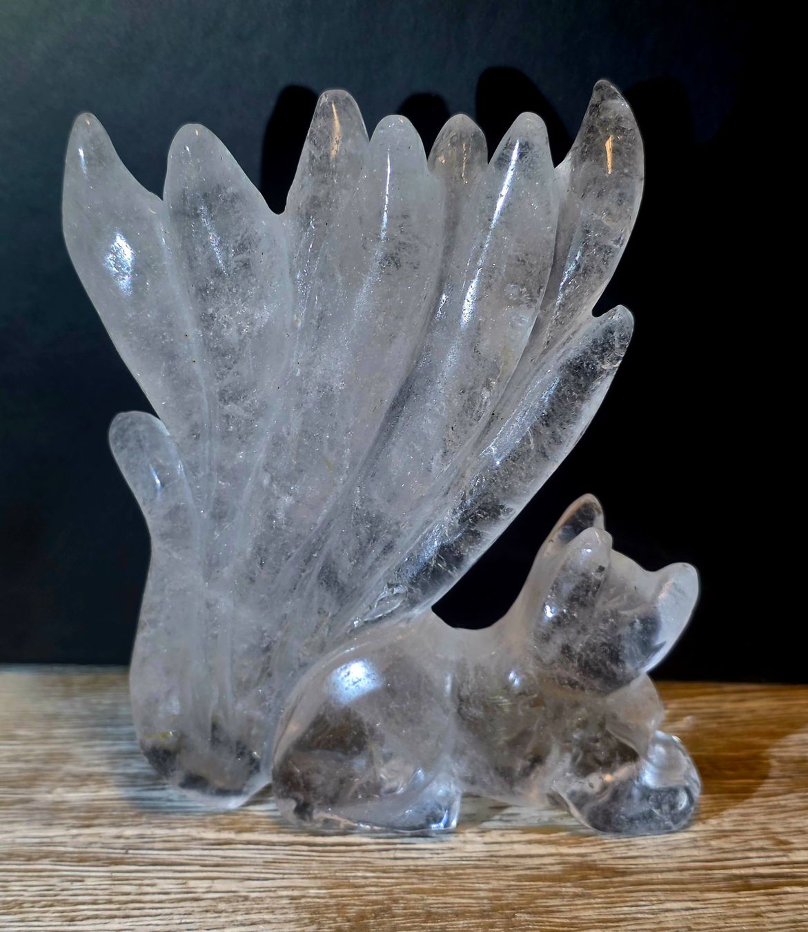 Minerali & Pietre curative: Bergkristall Fuchs 192g – Nuovo e nell'imballaggio originale da Matzingen venduto da Shay_Crystalz
