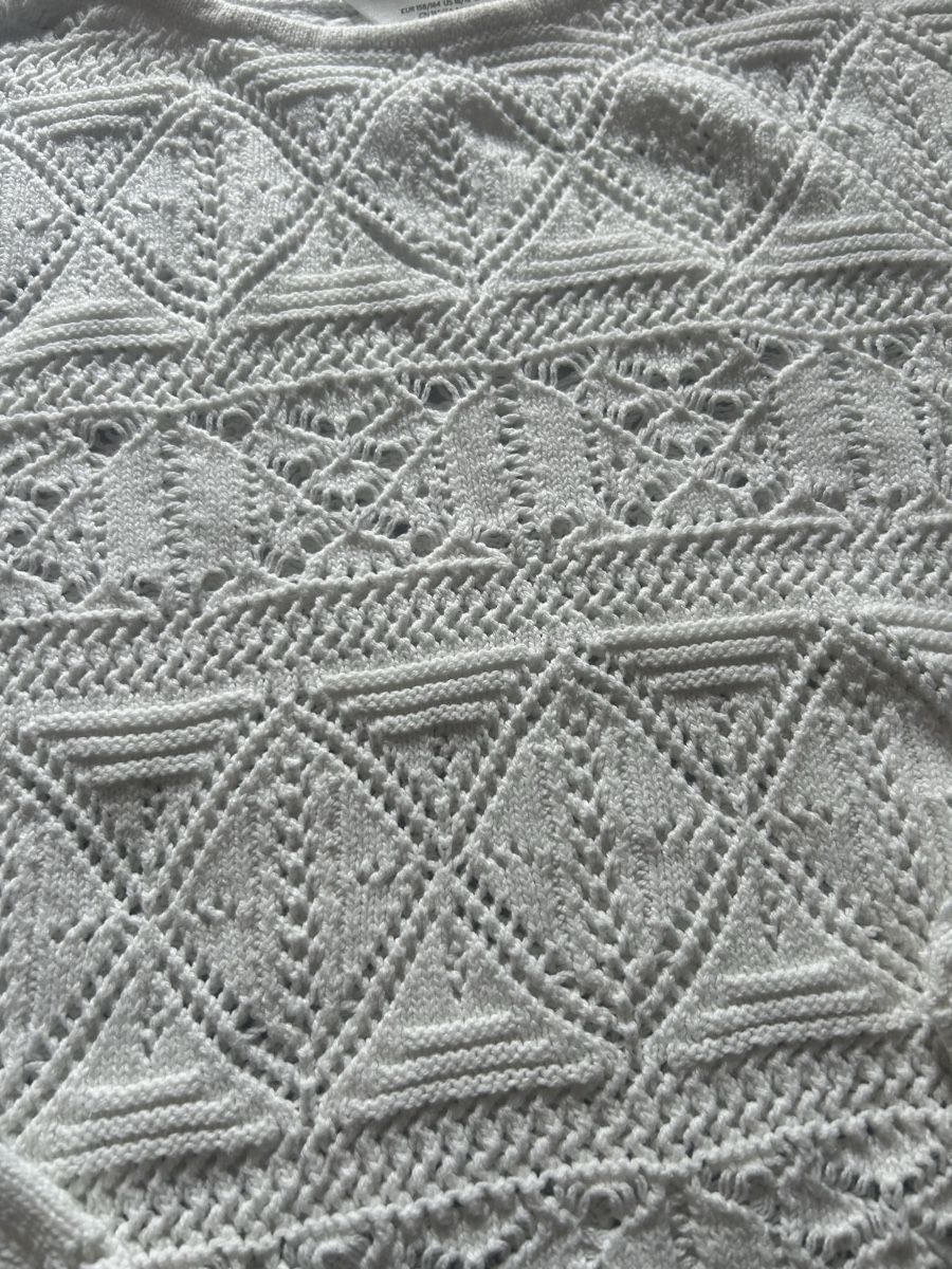 H&M Pullover & Sweatshirts: Gehäkelter Pullover weiss Grösse 158/164 – Neu (gemäss Beschreibung) aus Kirchlindach von smare 1