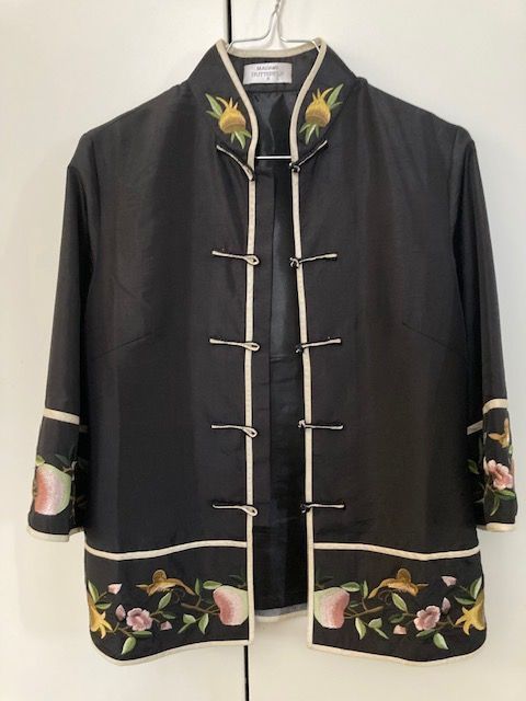 Giacche: Asiatische Bestickte Seide Jacke Gr.M – Usato da Manno venduto da tin_2vgz