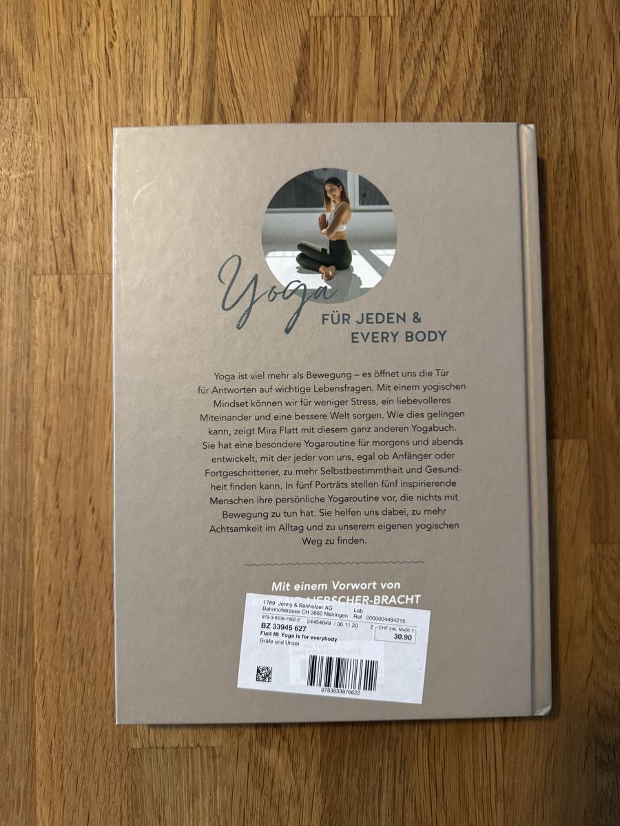 Libri: Buch Yoga is for Everybody – Usato da Meiringen venduto da kradat 1