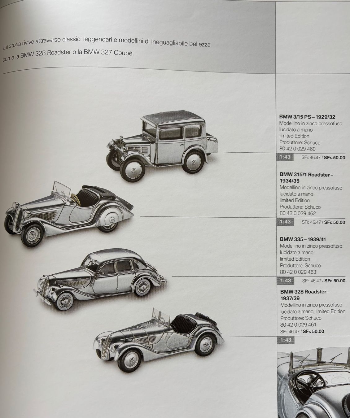 Libri: Modellini BMW -2003/04 – Nuovo (secondo la descrizione) da PARADISO venduto da pin_vlj8 4