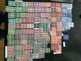 54.20Fr Alte Frankaturware ungestempelt Pro Juventute Lot