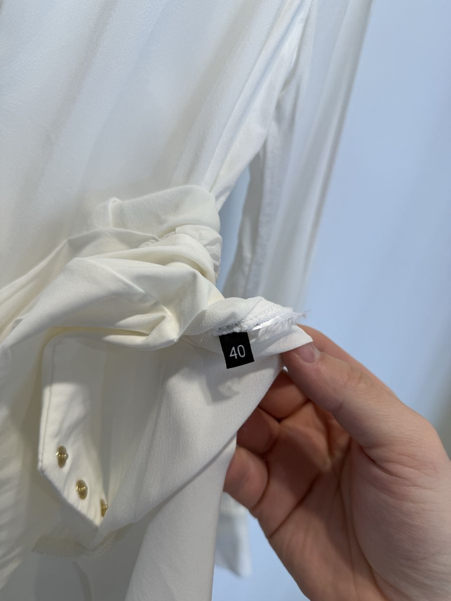 Franchi Blusen: Elisabetta Franchi blouse blanc taille-S – Neu (gemäss Beschreibung) aus Genève von iry_67wr 6