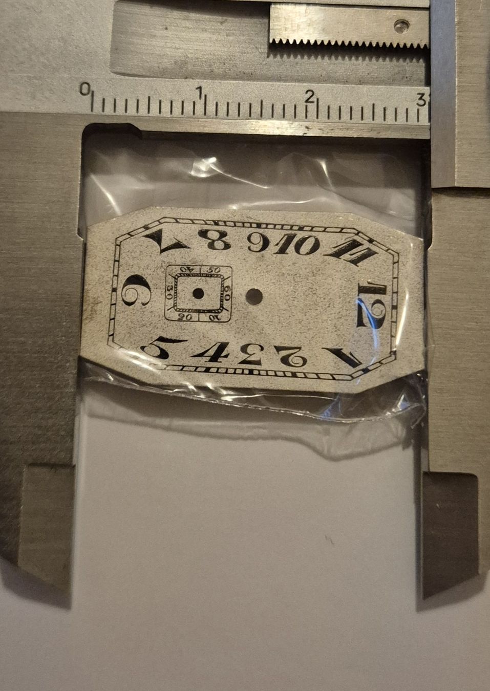 Uhren: Cadran ancien rectangulaire – Gebraucht aus Genève von BKYB 1
