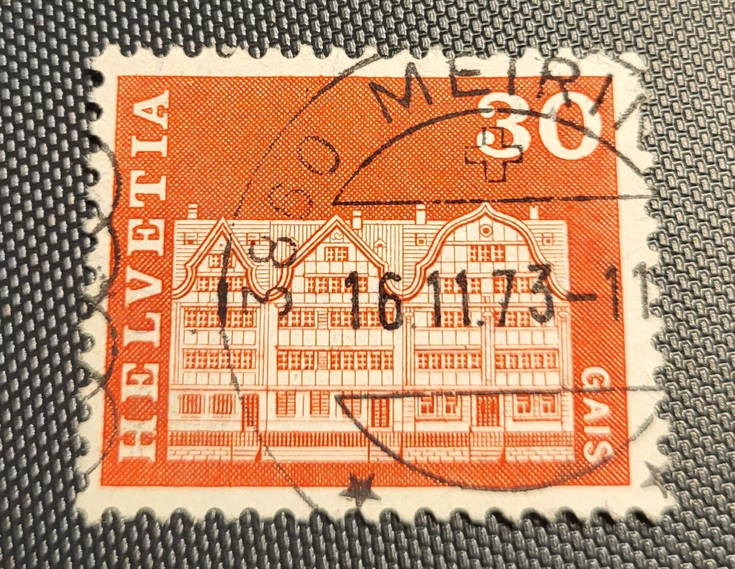 Tutti i francobolli: Vollstempel Meiringen briefmarke – Usato da St Gallen venduto da Stampsalshobby
