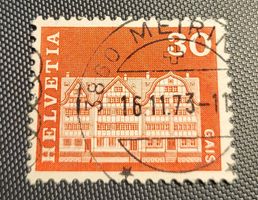 Vollstempel Meiringen briefmarke