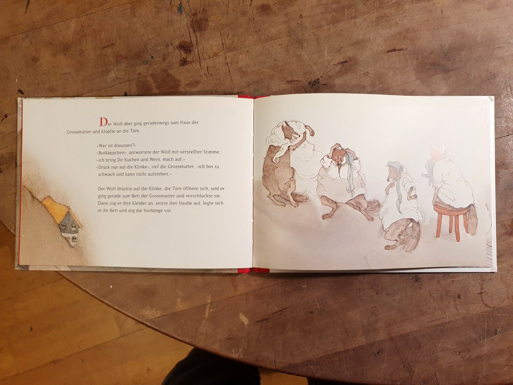 Bücher: Rotkäppchen - Gebrüder Grimm – Gebraucht aus Zürich von loosebone 1