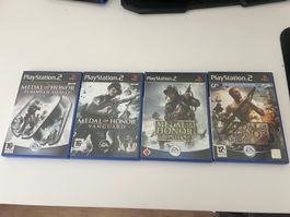Medal of Honor PS2 Sammlung – 4 Spiele