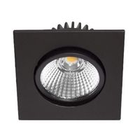 Spot LED encastré carré orientable AL1014SD 9W 820lm 3000K