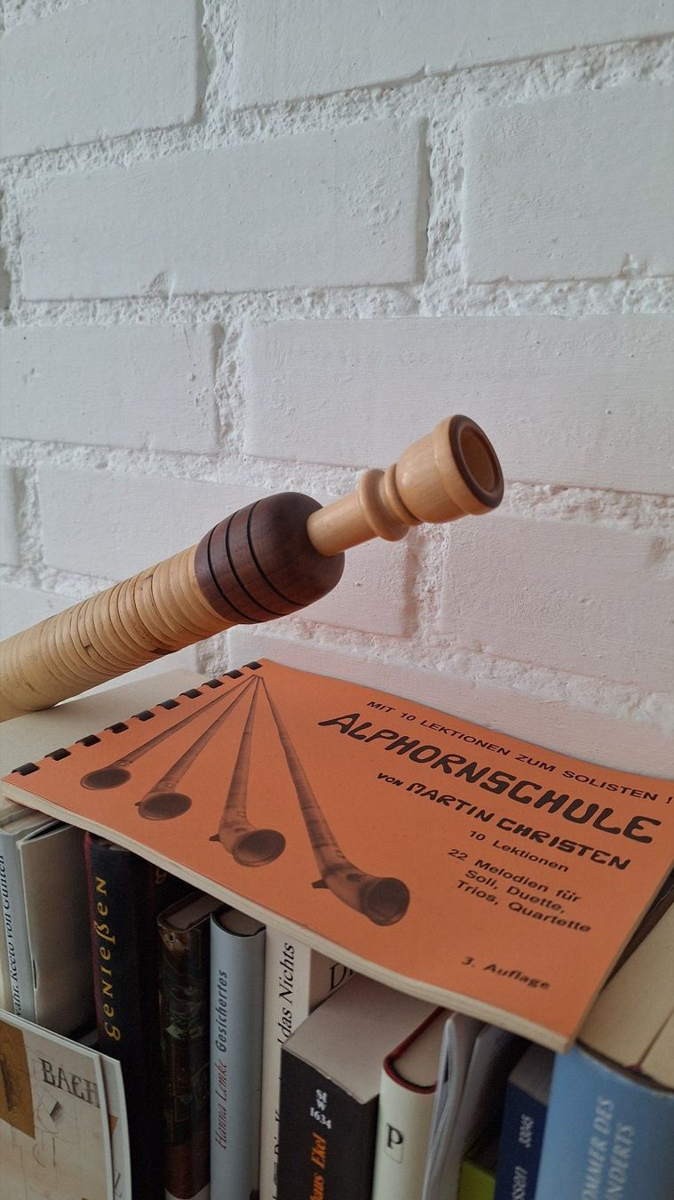 Strumenti musicali: F - Alphorn (Stocker, Luzern) – Usato da Hinwil venduto da dun_tt2z 3