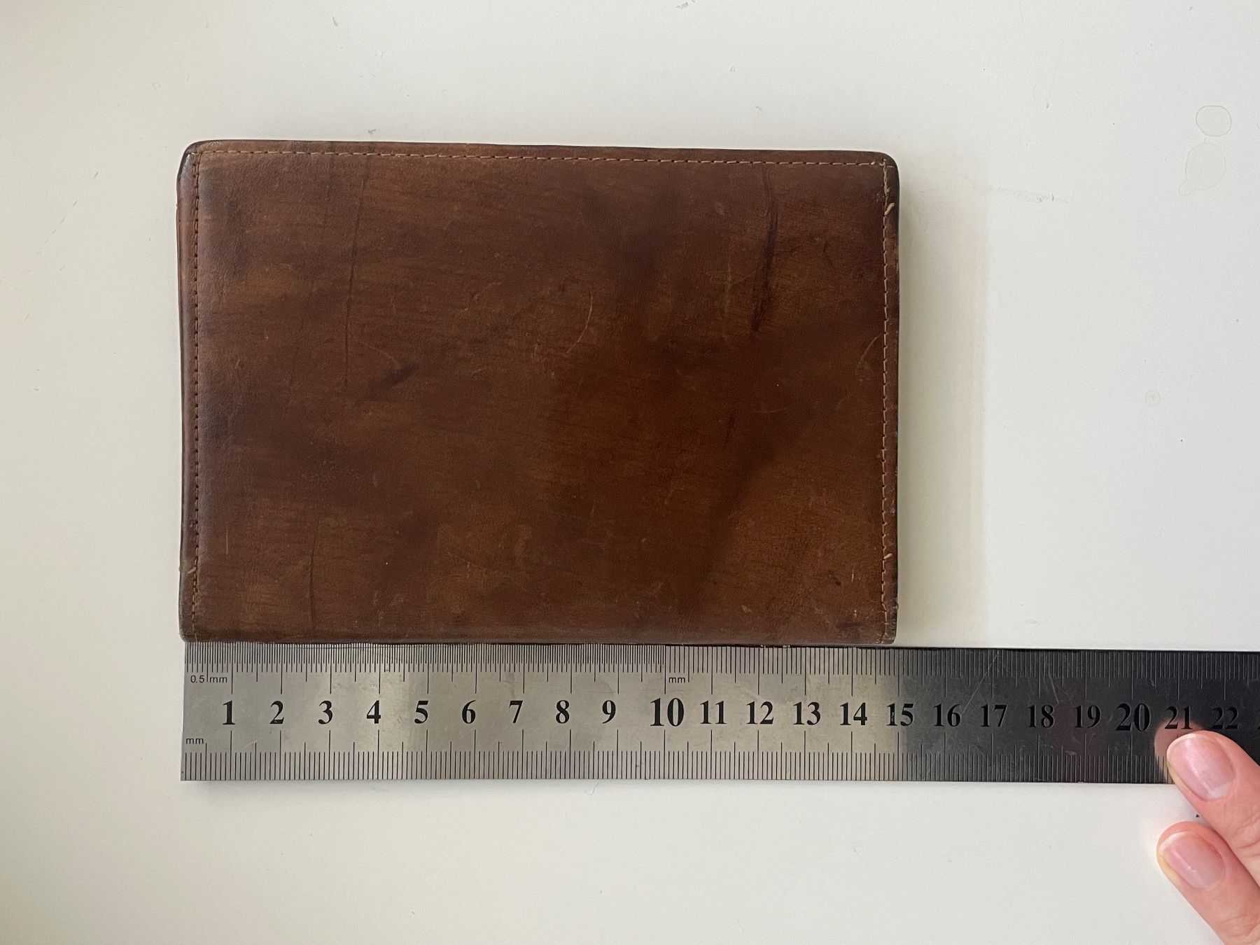 Portafogli: Vintage Leather Wallet – Usato da Zürich venduto da MariKondo 4