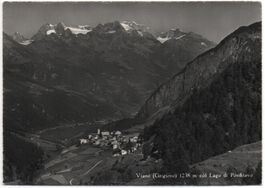 VIANO (Grigione) col Lago di Poschiavo