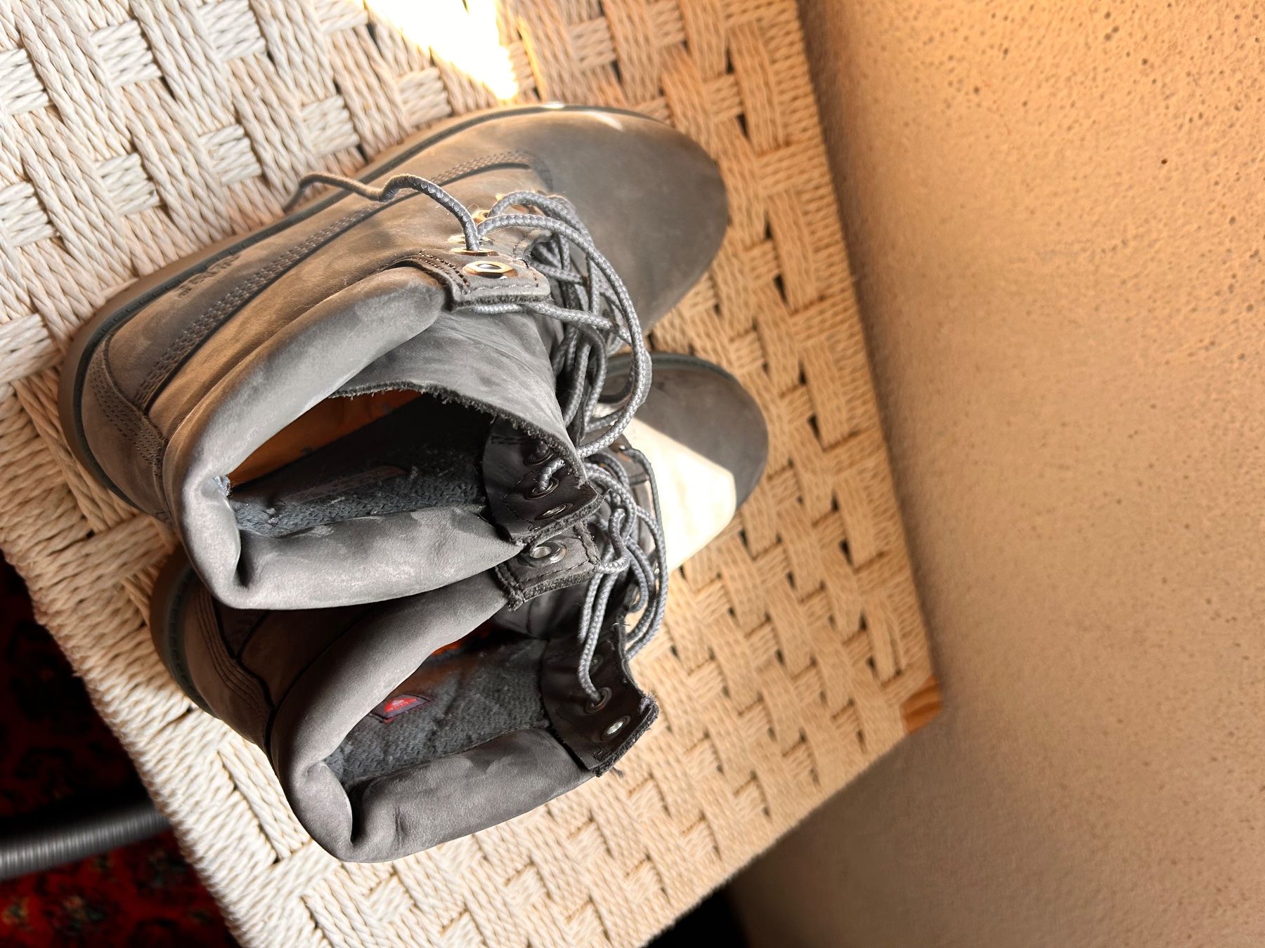 Timberland Scarpe da uomo: Graue Timberlands 37 speziell! – Usato da Schwyz venduto da Maerzetuepfli
