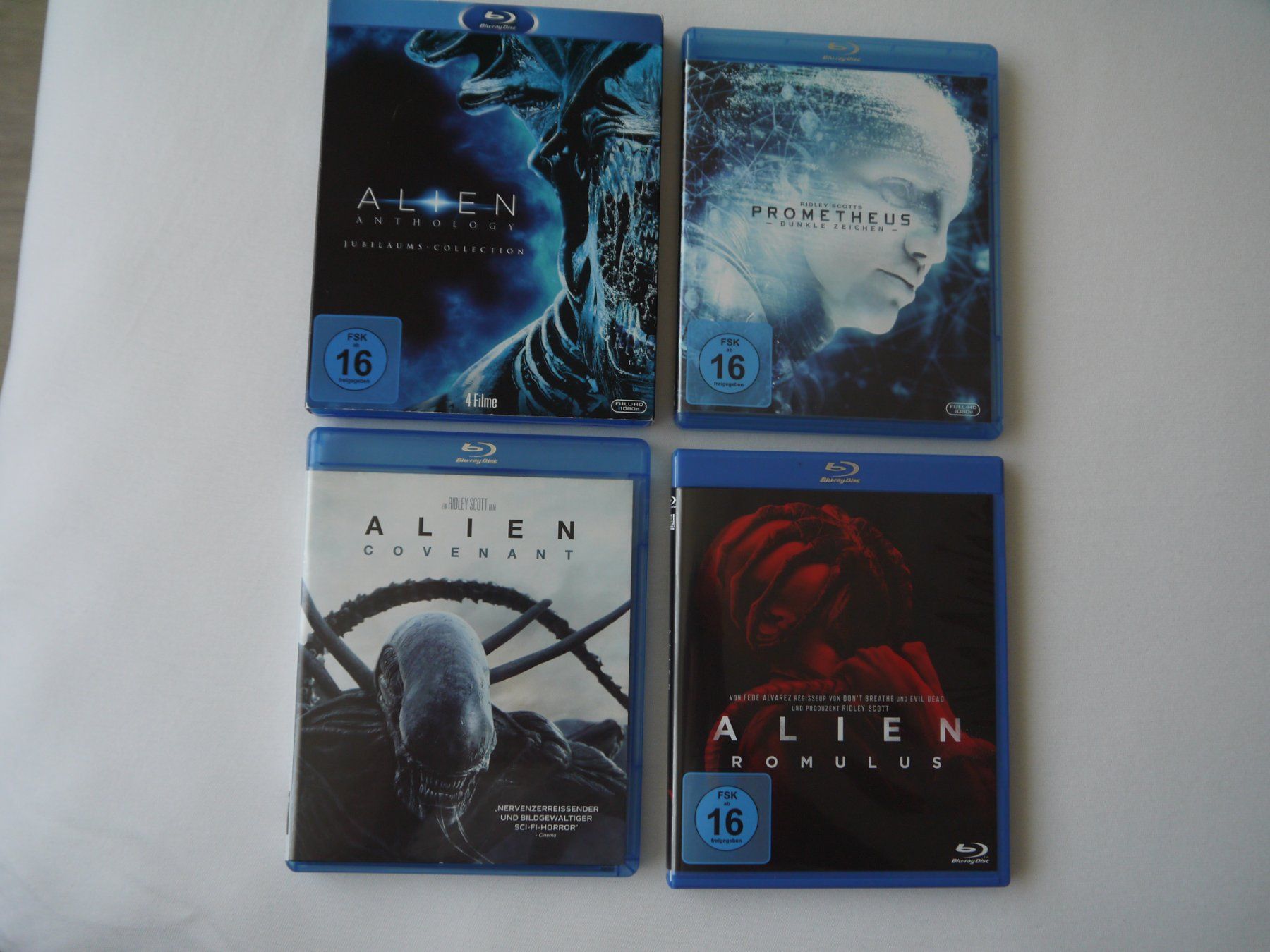 Alle DVDs: ALIEN COLLECTION 1-7 - Komplett – Gebraucht aus Hagendorn von