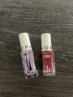 Sephora - Nailpolish Set, 202 Berry Red & Top Coat