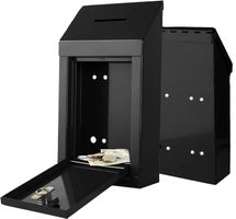 Metall-Spendenbox für Wohltätigkeitsorganisationen, Stahl