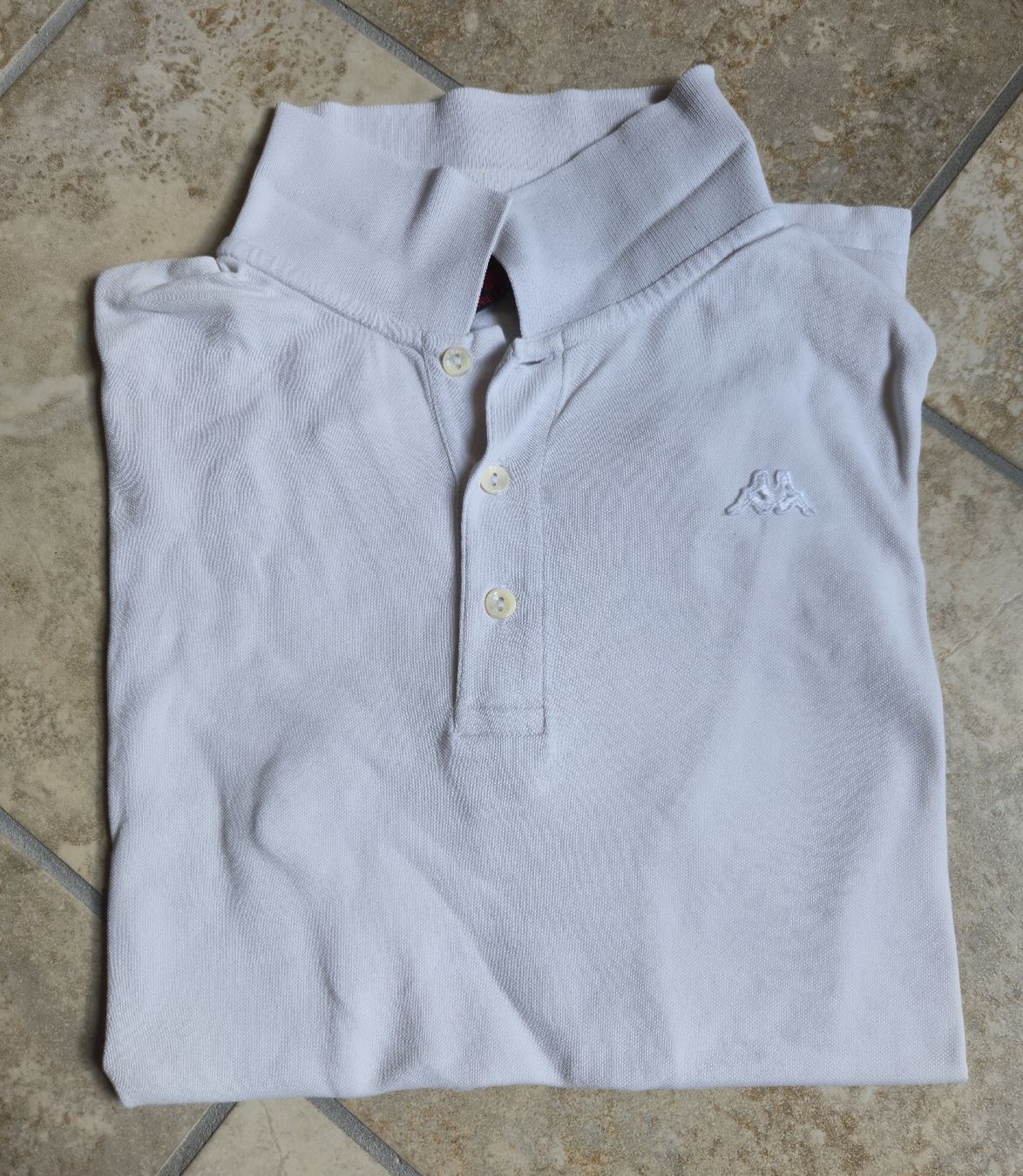 Kappa Magliette Polo: Polo Kappa blanc taille L bon état – Usato da Chailly-Montreux venduto da svenm53 1