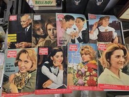 Konvolut 8x Schweizer Illustrierte  Magazine 
