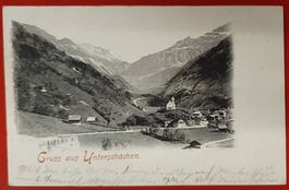 Gruss aus Unterschächen 1901
