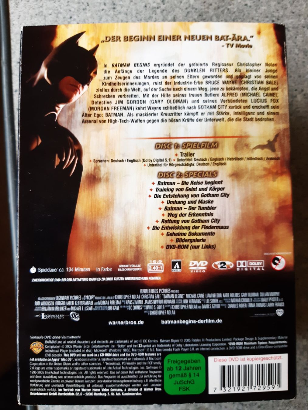 Tutti i DVDs: Batman Begins – Usato da Domat-Ems venduto da nugipuff 1