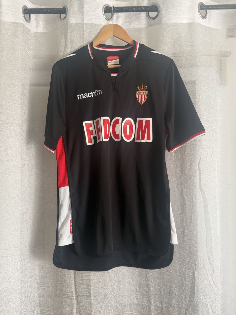 Canottiere & Pantaloni: Maillot Monaco Macron, taille XL, 2013-2014 – Usato da Genève venduto da sho_67qj 1