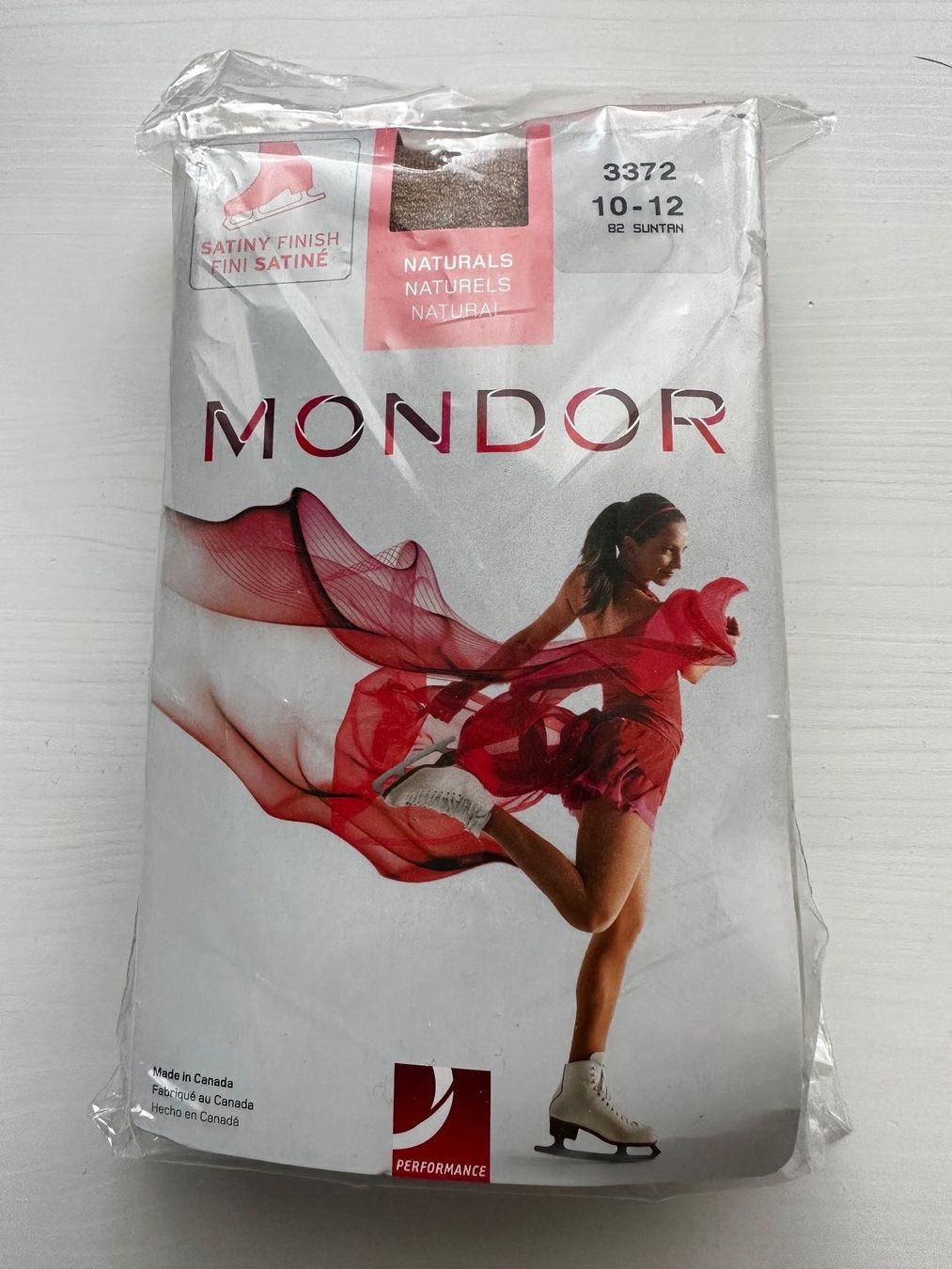 Calze & Collant: Mondor Eislaufstrumpfhose 3372 Suntan Gr. 10-12 – Nuovo e nell'imballaggio originale da Wagenhausen venduto da vintagesecondhand